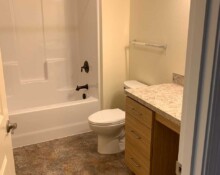 Fisterra Gardens <br />
Townhomes - Bathroom Fisterra Gardens Townhomes Bathroom