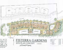Fisterra Gardens<br /> Townhomes - <br /> Site Plan Concept Fisterra Gardens Townhomes Site Plan
