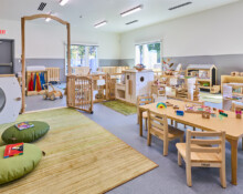 Elm Park child care facility in Florenece, OR designed by PIVOT Architecture